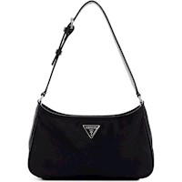 BOLSO GUESS FACTORY NG811618 NEGRO HOMBRO LITTLE BAY MUJER CREMALLERA Y